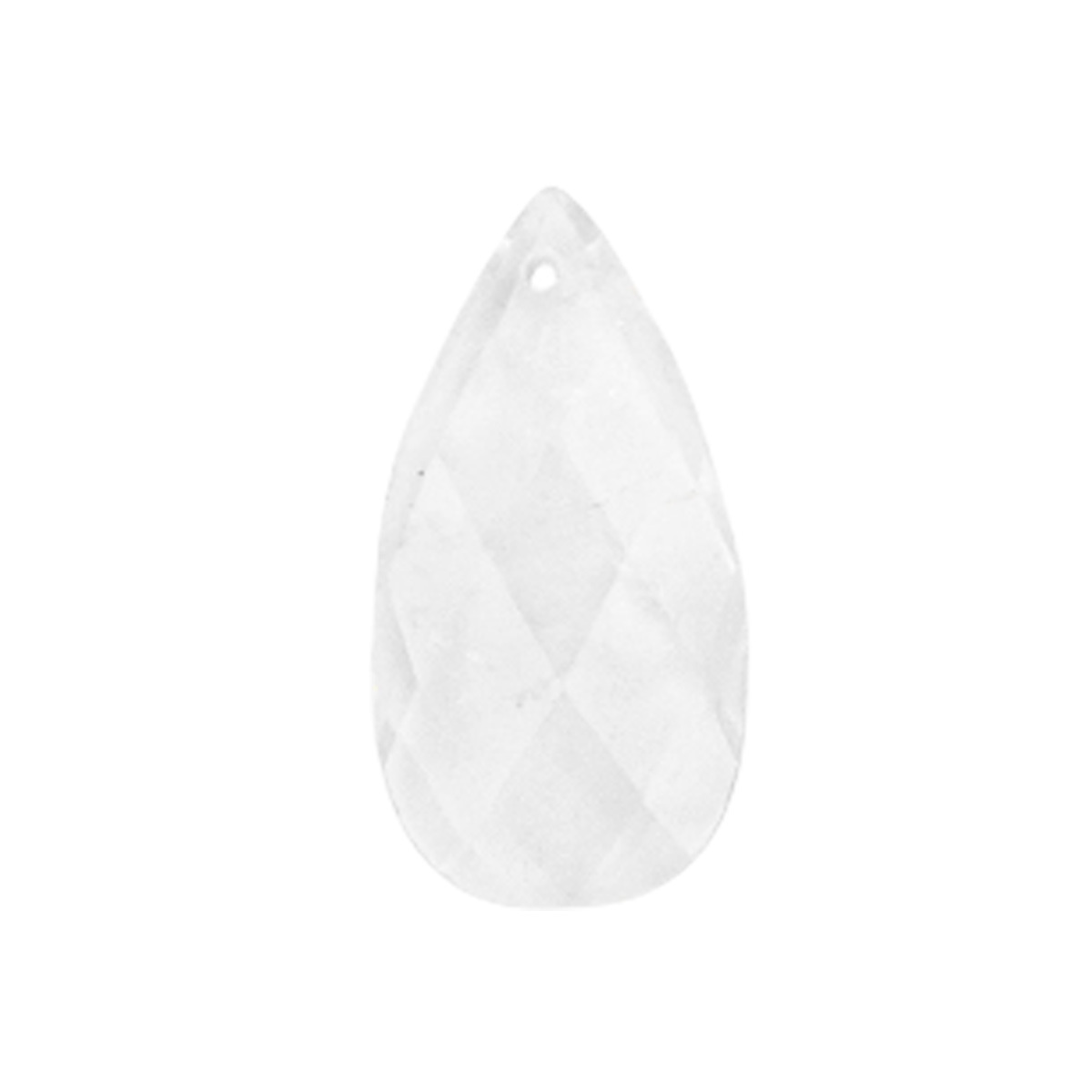 13X25MM Facted Teardrop Gemstone Pendant for DIY Making Jewelry