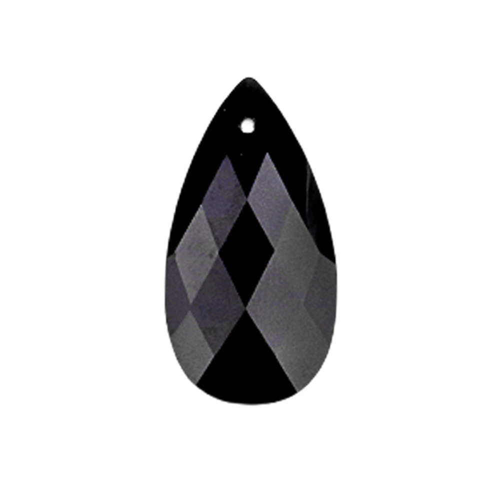 Green Aventurine 13X25MM Facted Teardrop Gemstone Pendant for DIY Making Jewelry