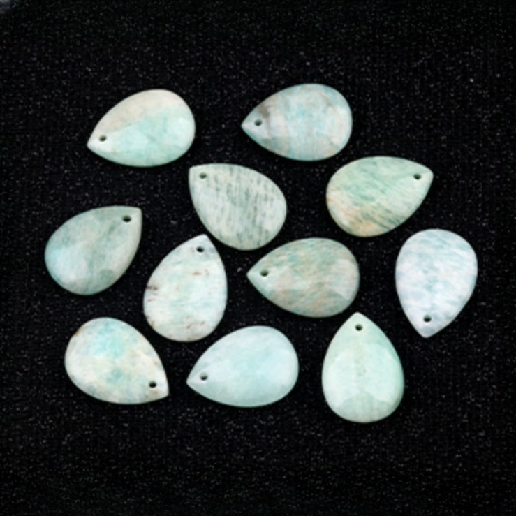 18X25MM Teardrop Gemstone Pendant for DIY Making Jewelry