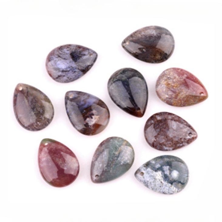 18X25MM Teardrop Gemstone Pendant for DIY Making Jewelry