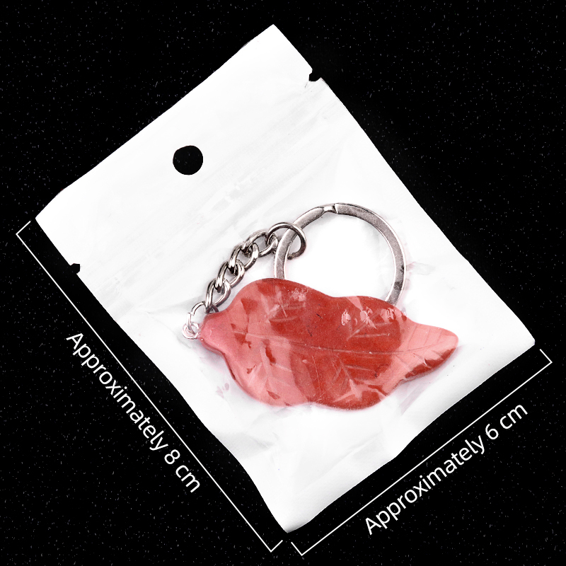 Handmade Craved Gemstone Leaf for Home Decor (Approx 23X47MM)