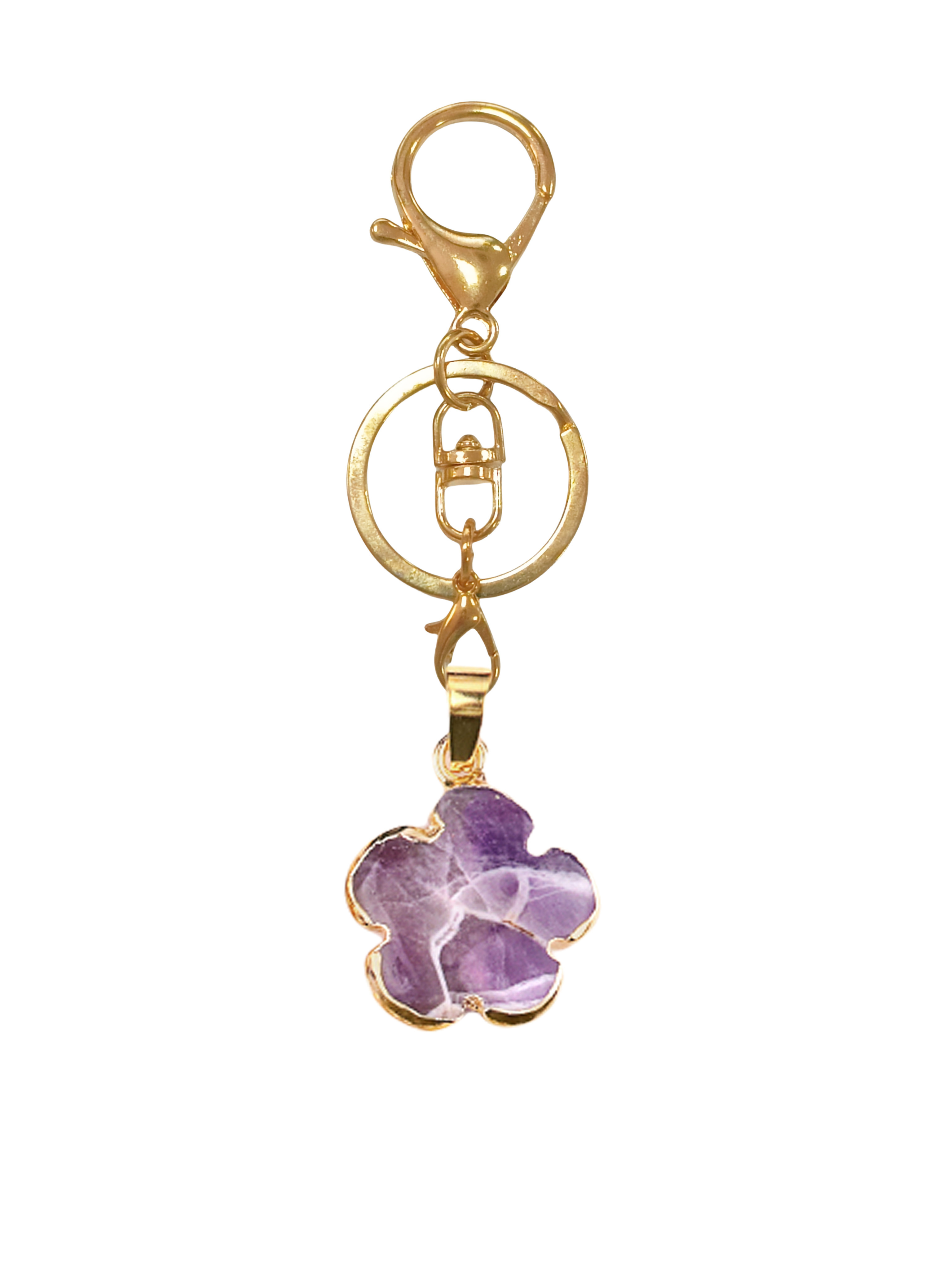 20mm Handmade Craved Flower Wrap Gold Stone Pendant  for Making Jewlery