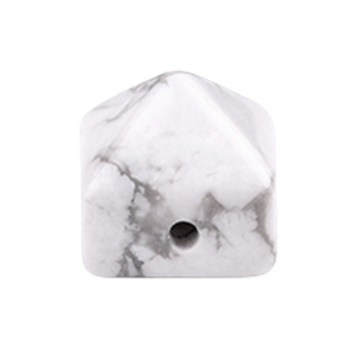 10MM Pyramid Gemstone Beads for Making Jewelry