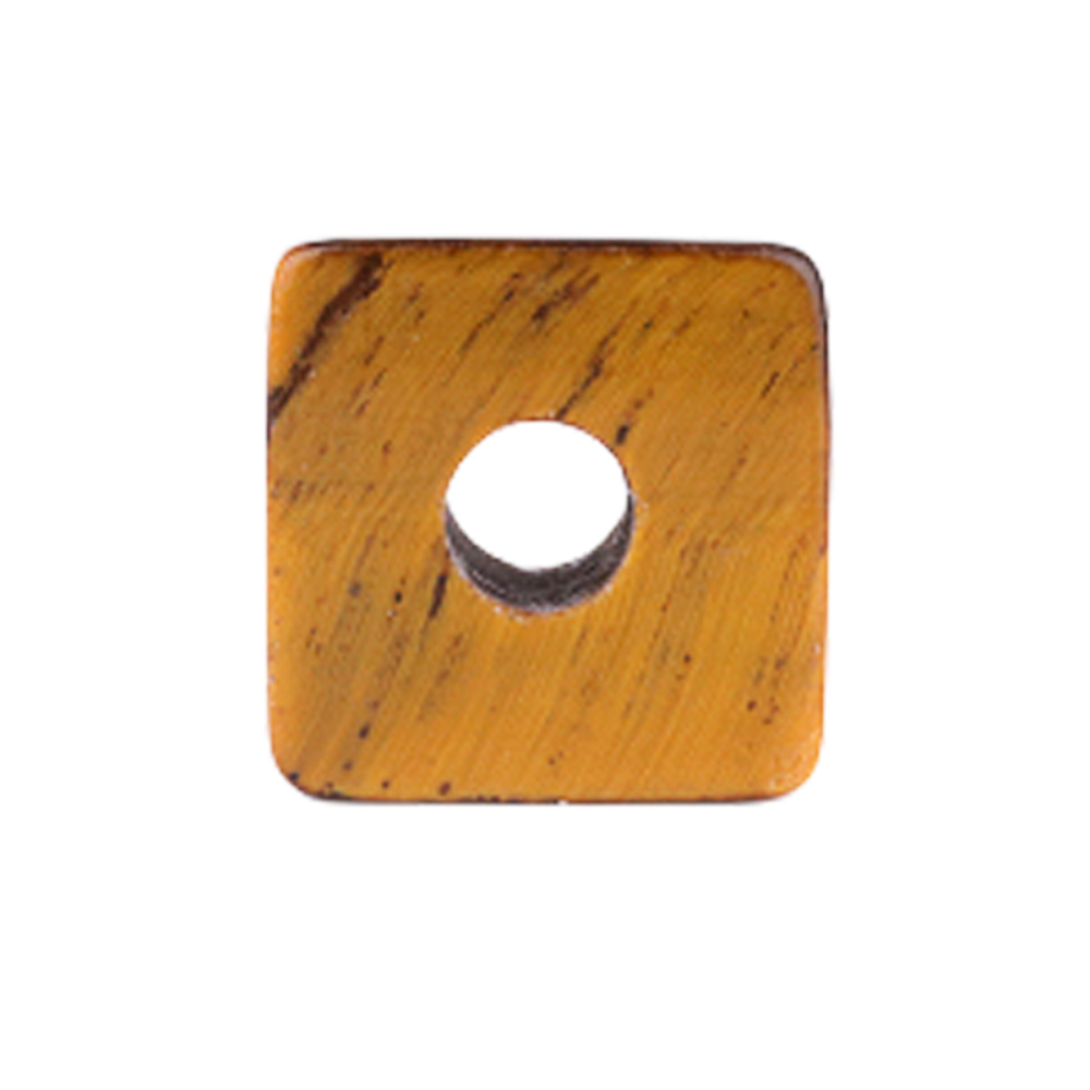 16MM Cube Gemstone Beads Drilled Big Hole 5MM for Making Jewelry