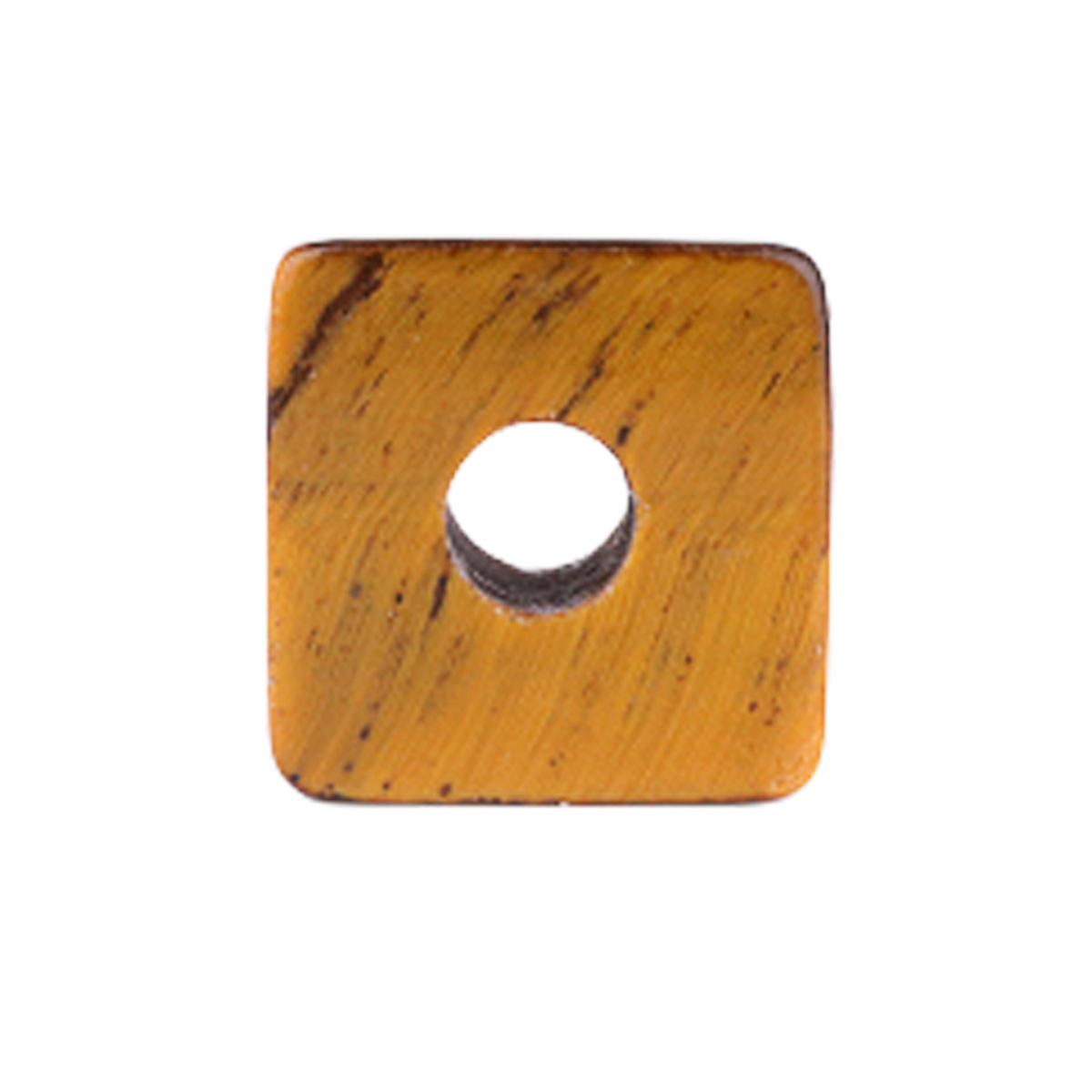 16MM Cube Gemstone Beads Drilled Big Hole 5MM for Making Jewelry