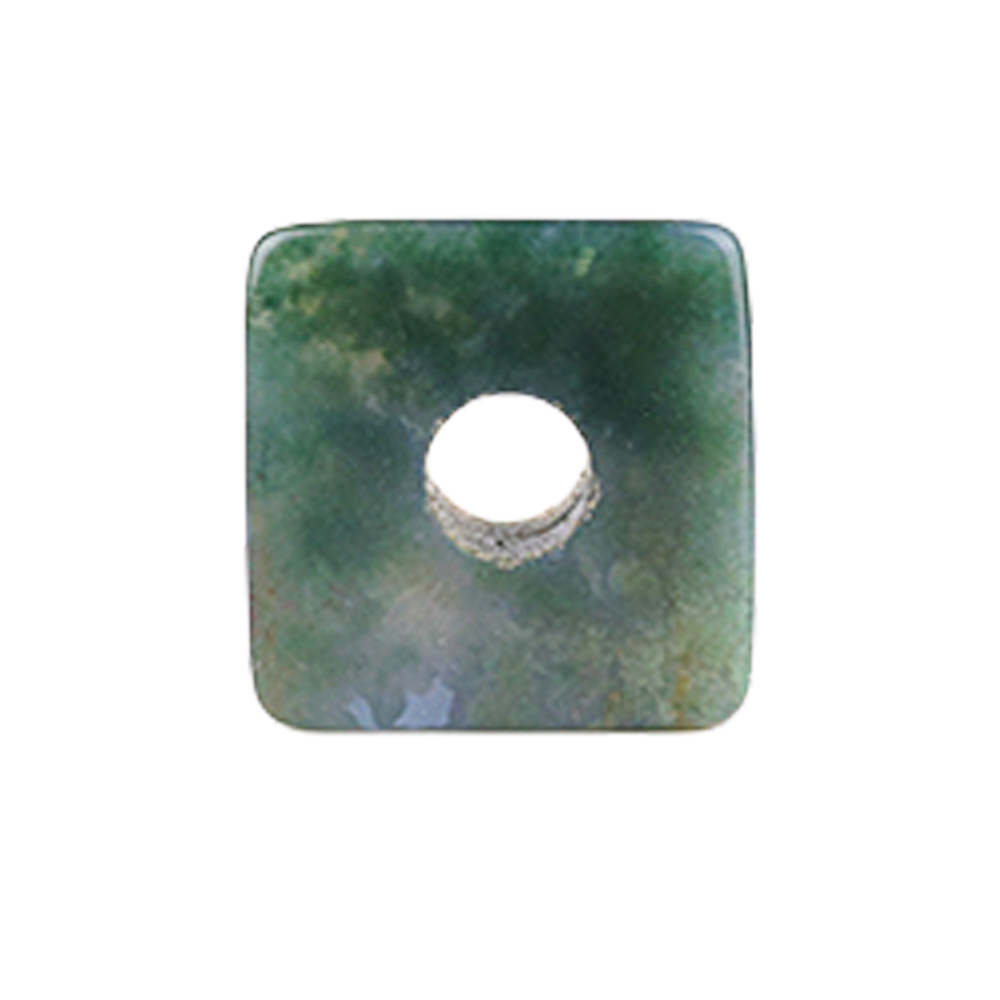16MM Cube Gemstone Beads Drilled Big Hole 5MM for Making Jewelry