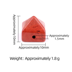 10MM Pyramid Beads