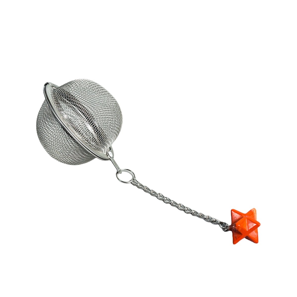 20MM Merkaba Gemstone Pendant Charms Stainless Steel Mesh Tea Ball