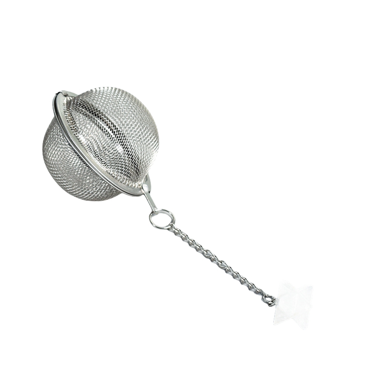 Green Aventurine 20MM Merkaba Gemstone Pendant Charms Stainless Steel Mesh Tea Ball