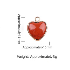Gold 15MM Heart