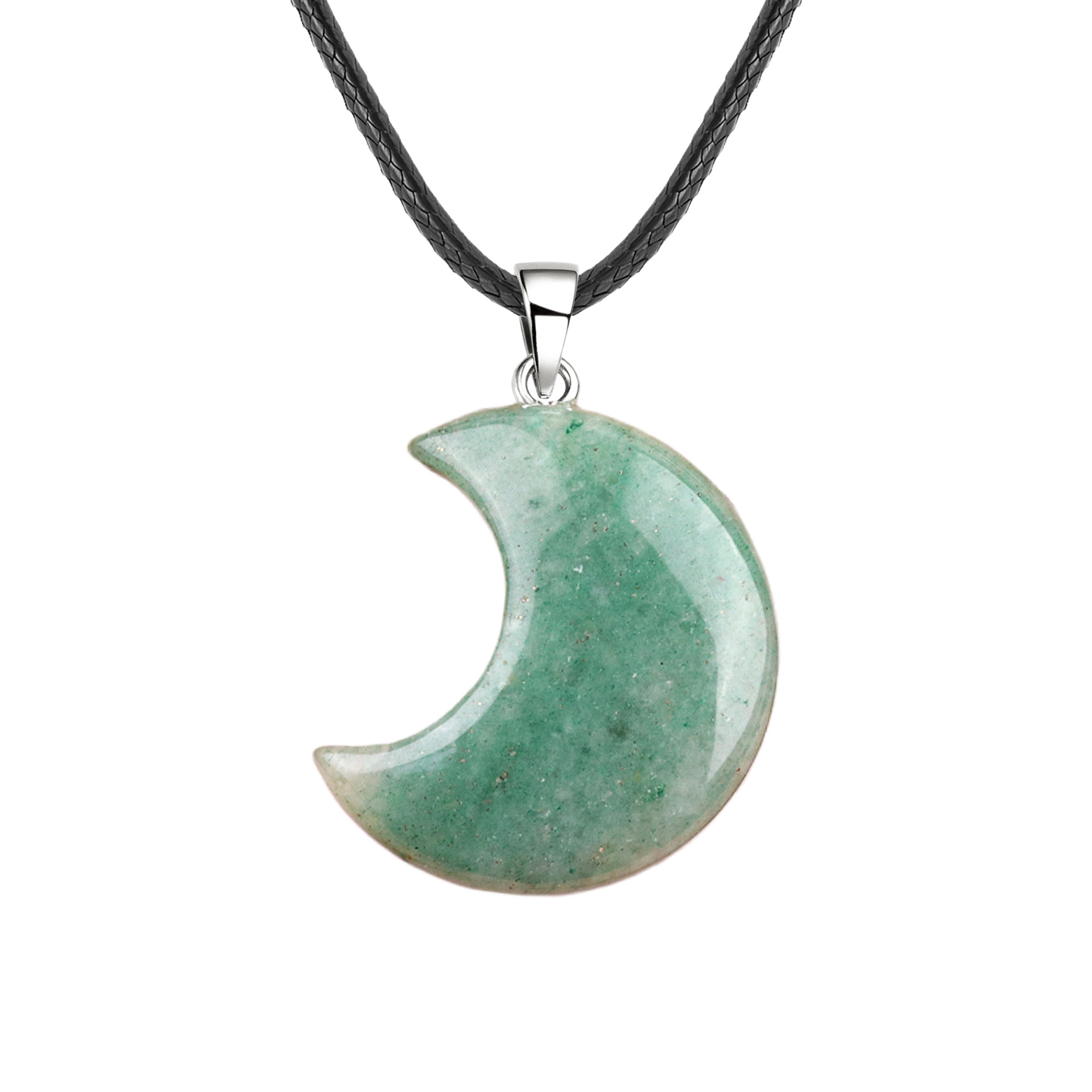 30MM Moon Stone Pendant for Making Jewelry