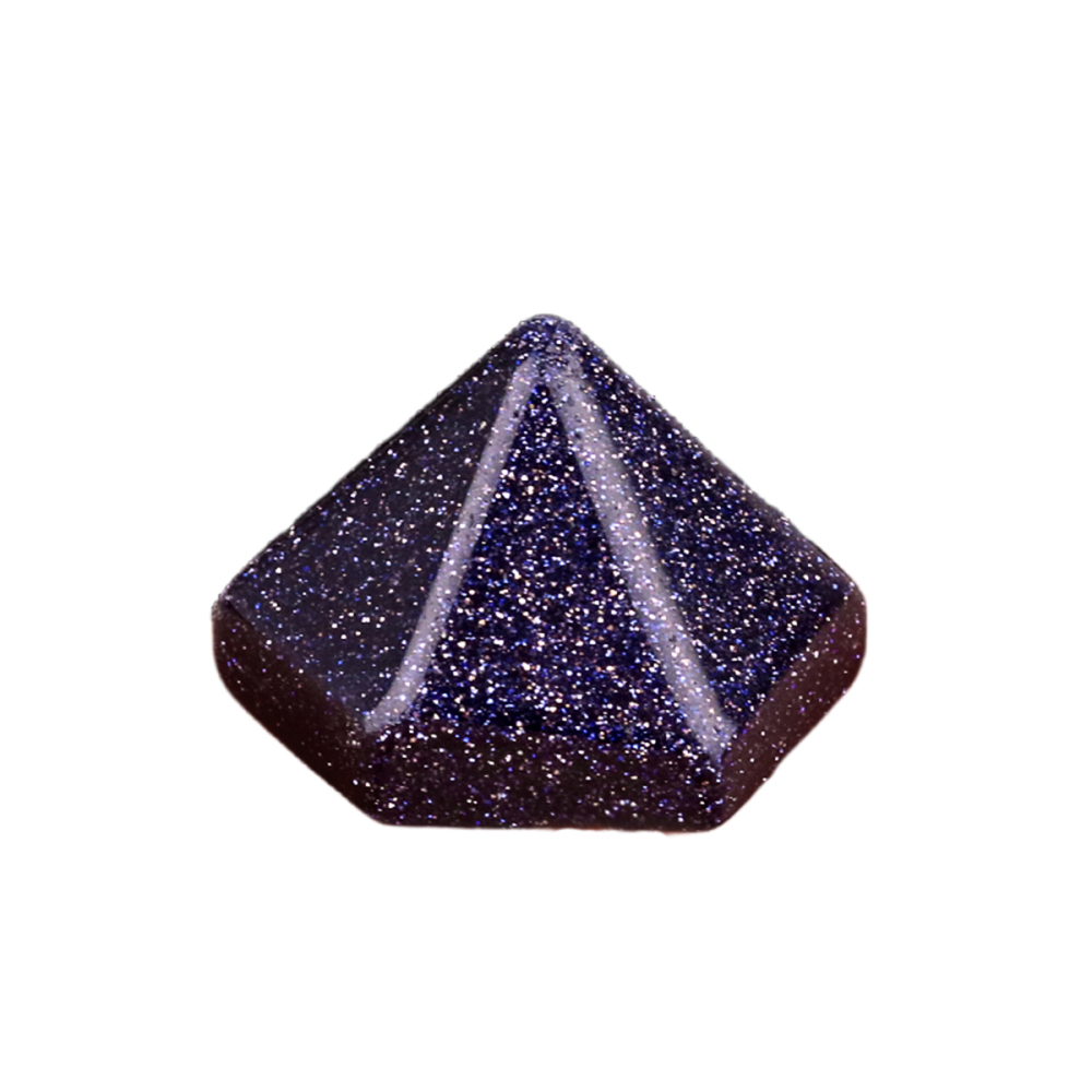Handmade Craved Hexagonal Pyramid Cabochons Beads (10x16mm) for Making Jewelry