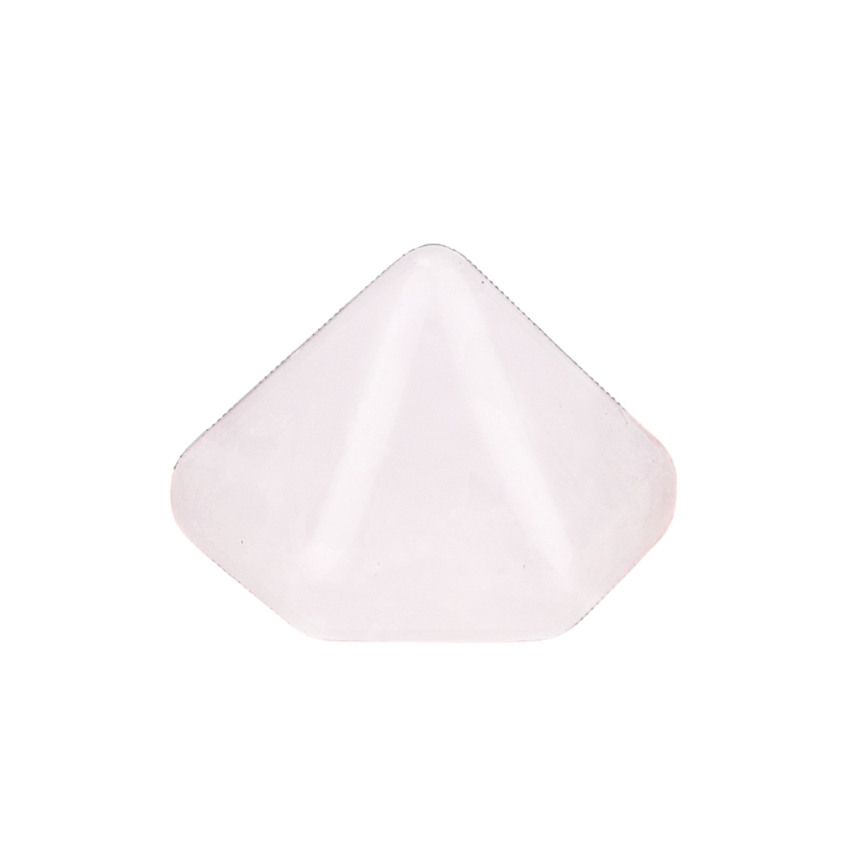 Handmade Craved Hexagonal Pyramid Cabochons Beads (10x16mm) for Making Jewelry