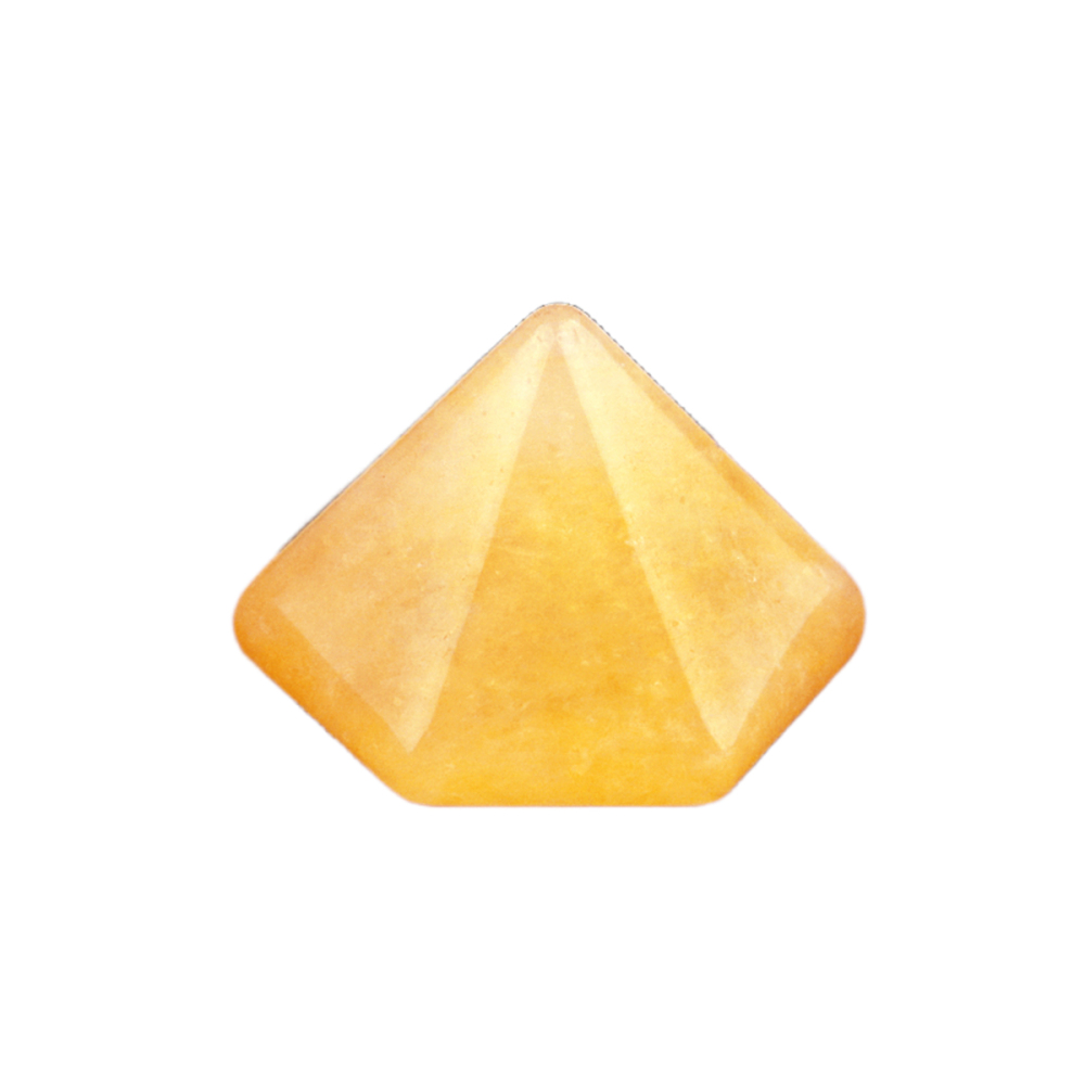 Handmade Craved Hexagonal Pyramid Cabochons Beads (10x16mm) for Making Jewelry