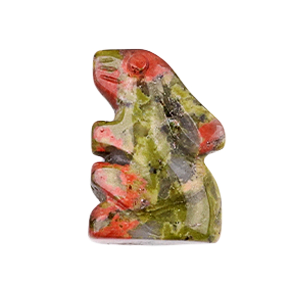 Handmade Carved 1.0Inch Gemstone Rabbit for Decoration  Animal Ornament