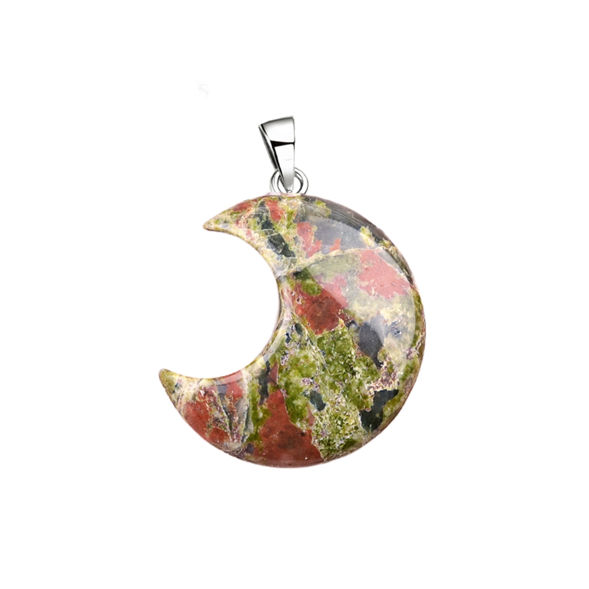 30MM Moon Stone Pendant for Making Jewelry