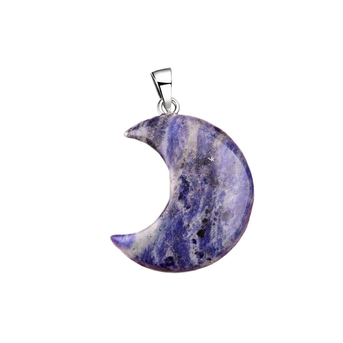 30MM Moon Stone Pendant for Making Jewelry