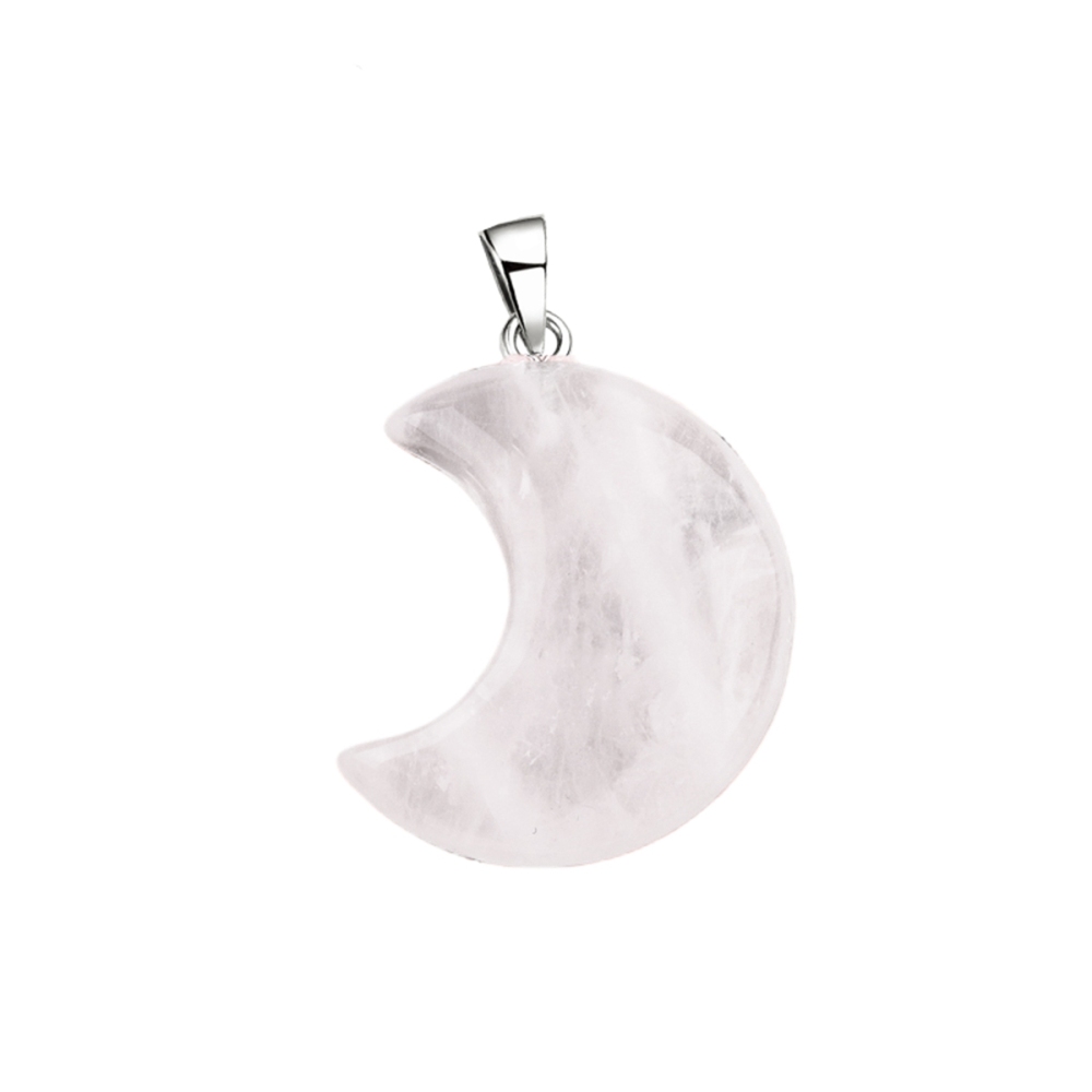 30MM Moon Stone Pendant for Making Jewelry