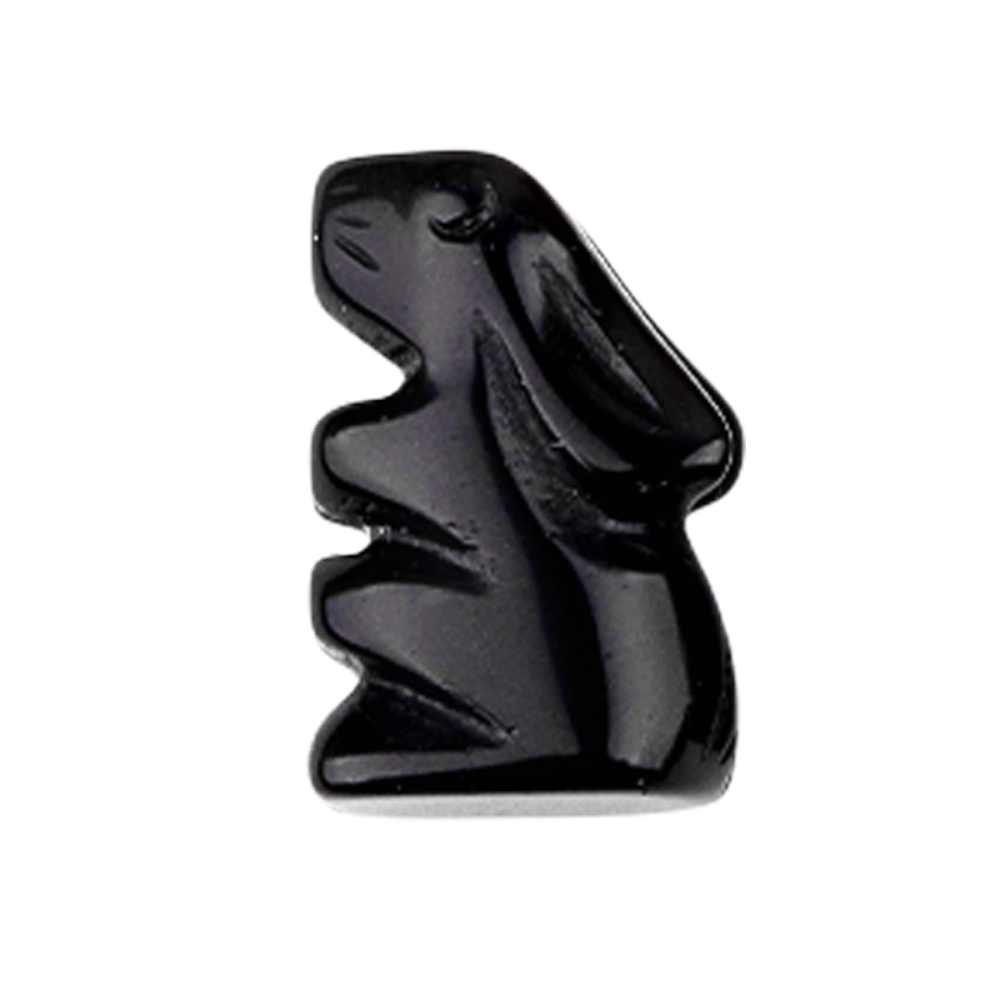 Unakite Jasper Handmade Carved 1.0Inch Gemstone Rabbit for Decoration  Animal Ornament