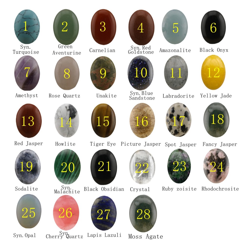 Natural Gemstone Cabs Steel Stainless Unicorn Pendant for Making Jewelry