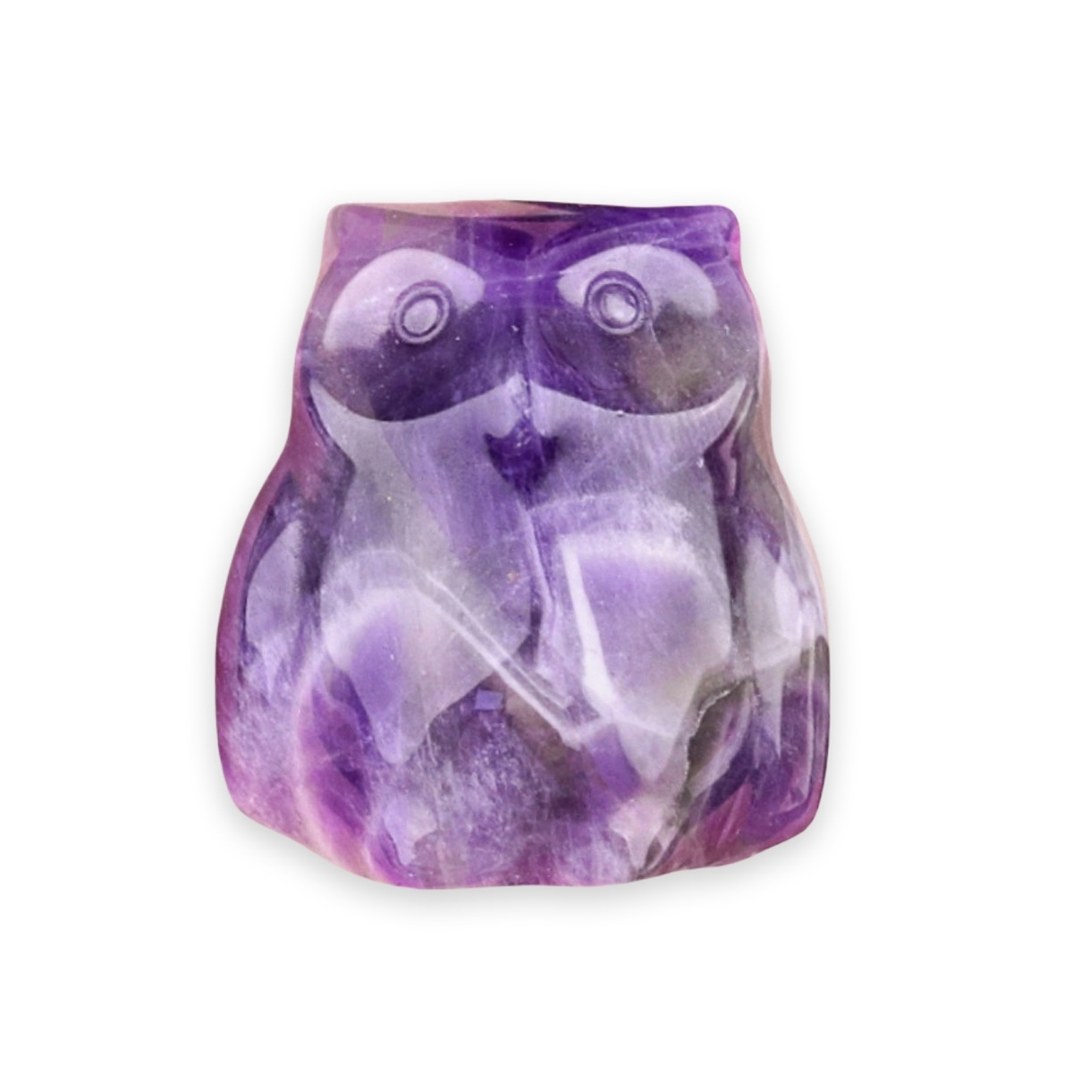 Handmade Craved 1.0Inch Gemstone Owl for Home & Office Decoration