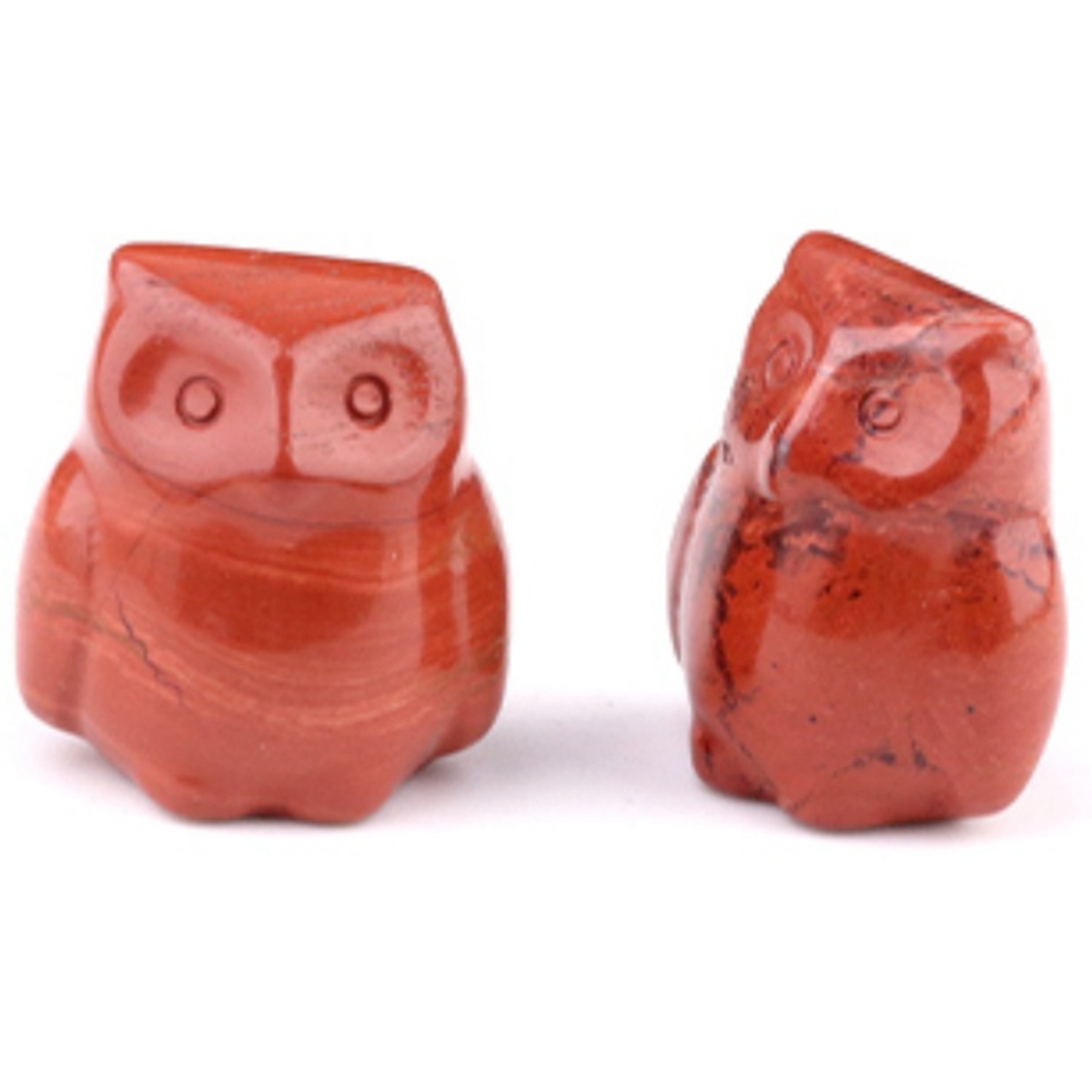 Handmade Craved 1.0Inch Gemstone Owl for Home & Office Decoration