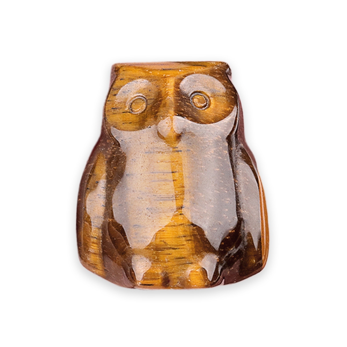 Handmade Craved 1.0Inch Gemstone Owl for Home & Office Decoration