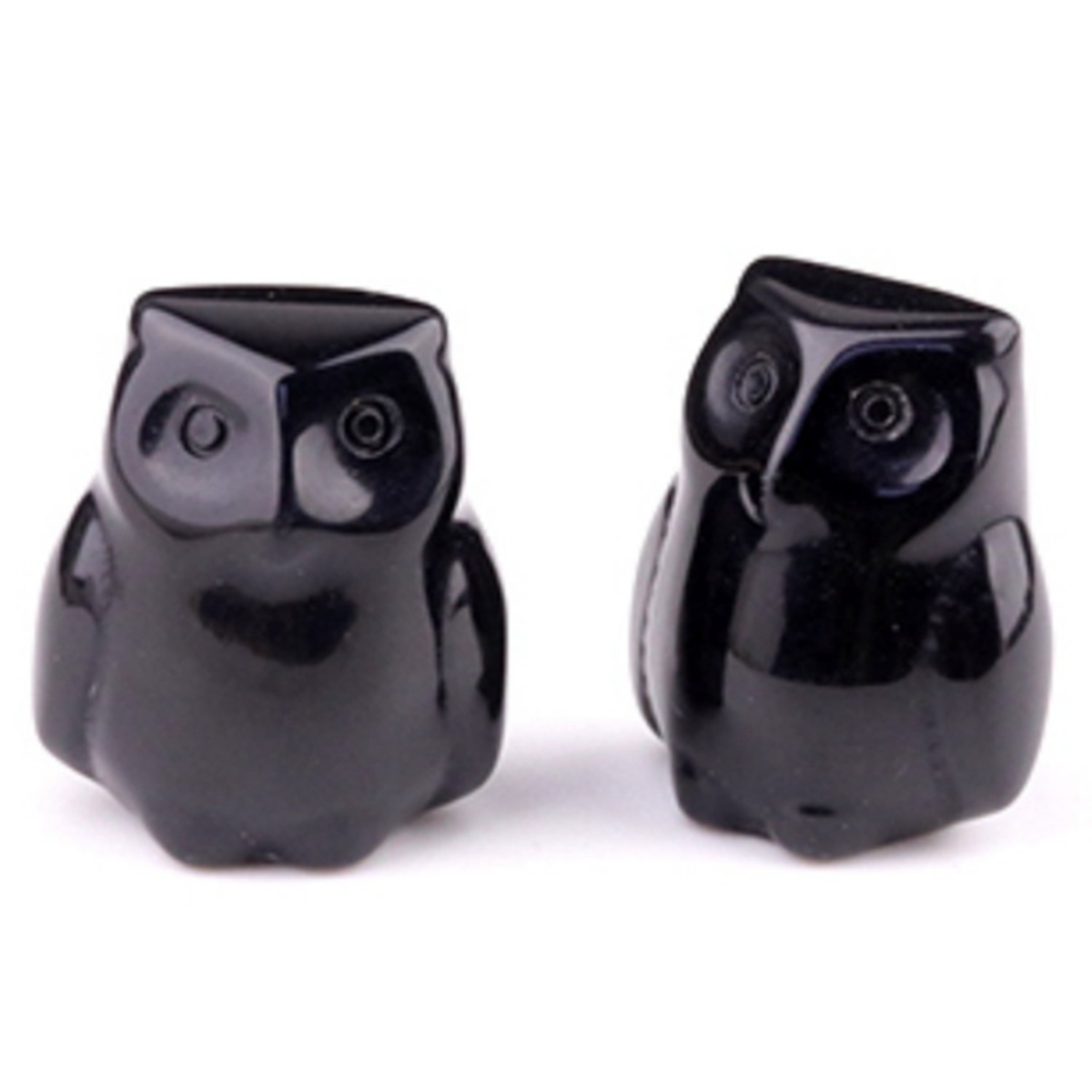 Handmade Craved 1.0Inch Gemstone Owl for Home & Office Decoration
