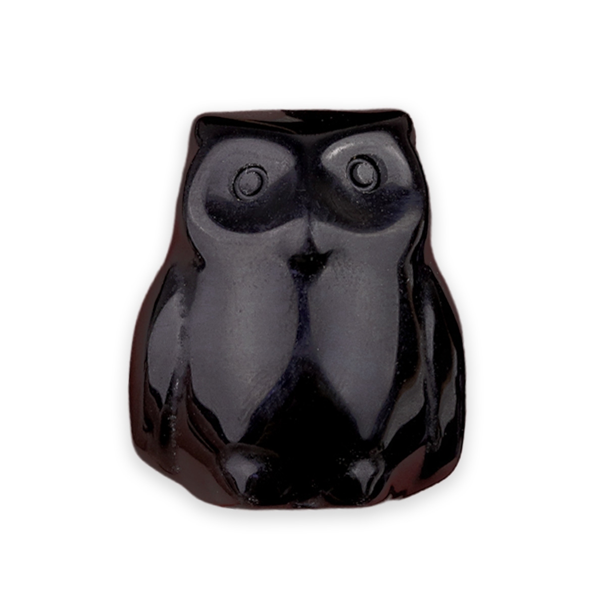 Handmade Craved 1.0Inch Gemstone Owl for Home & Office Decoration