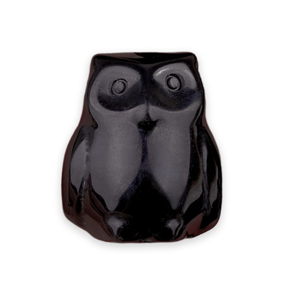 Handmade Craved 1.0Inch Gemstone Owl for Home & Office Decoration