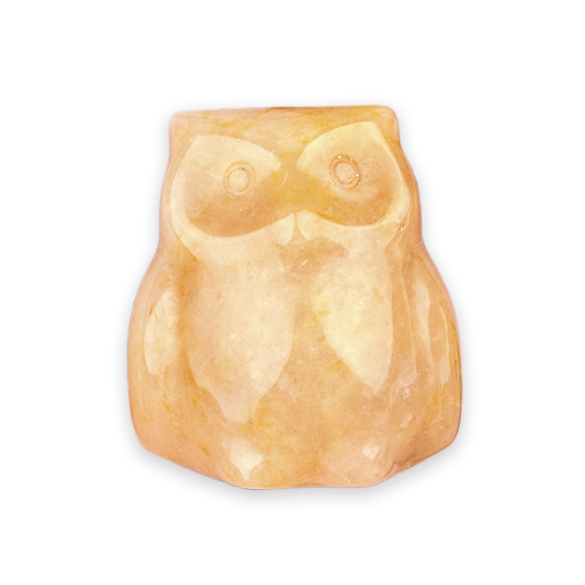 Handmade Craved 1.0Inch Gemstone Owl for Home & Office Decoration