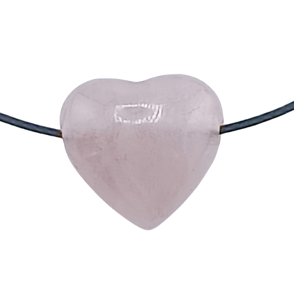 15MM Gemstone  Love Heart Beads Drilled Side Hole  For Making Jewelry