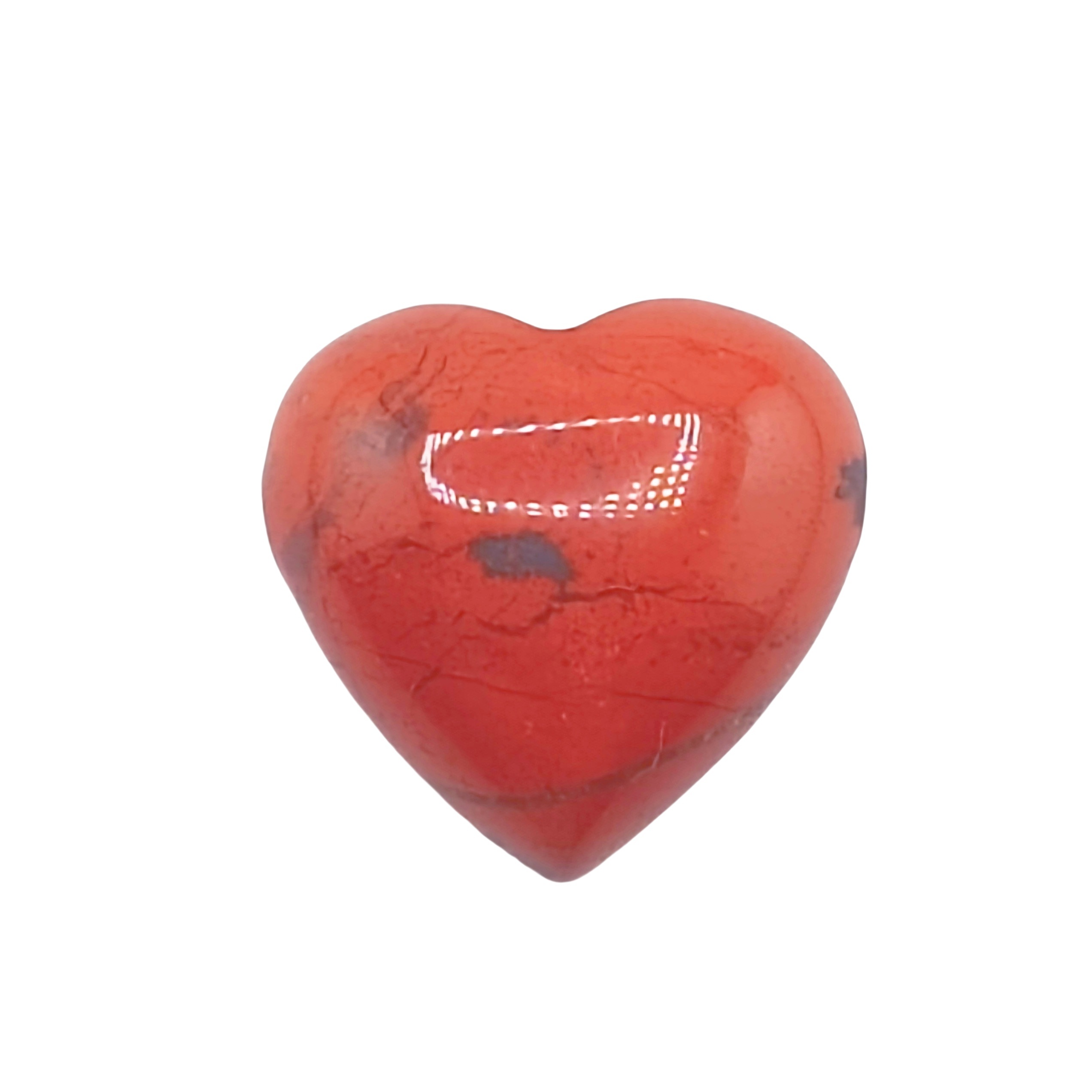 15MM Gemstone  Love Heart Beads Drilled Side Hole  For Making Jewelry
