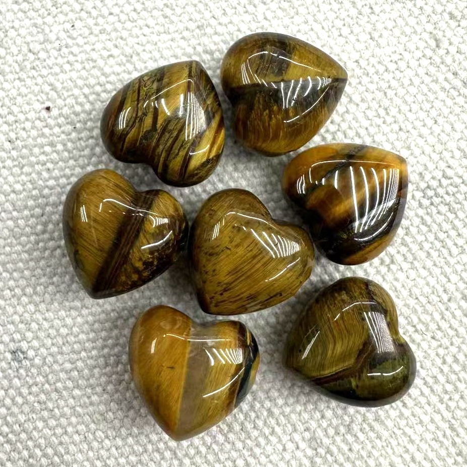 15MM Gemstone  Love Heart Beads Drilled Side Hole  For Making Jewelry