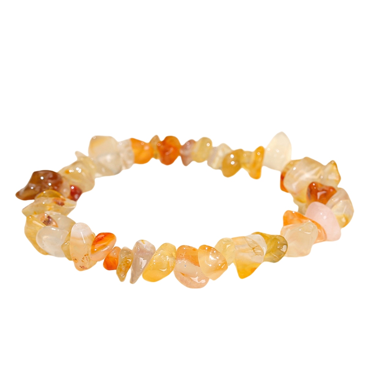 Irregular Chips Gemstone Beads Stretch Bracelets