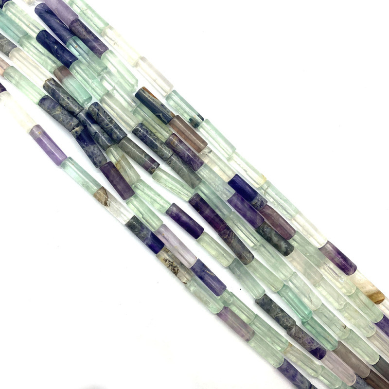 4x13MM Tube Cylinder Stone Beads for making jewelry