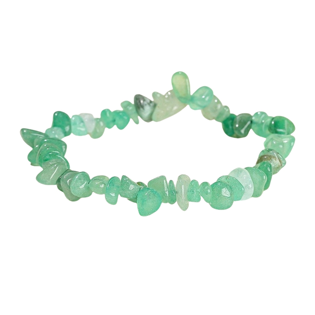 Assorted Irregular Chips Gemstone Beads Stretch Bracelets