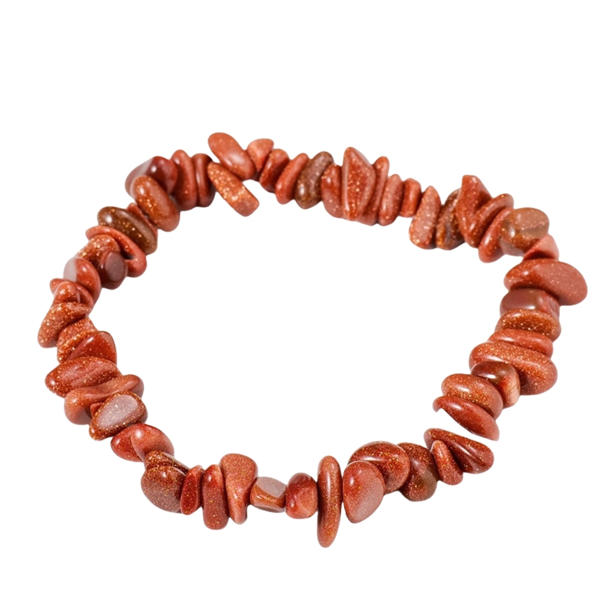 Assorted Irregular Chips Gemstone Beads Stretch Bracelets