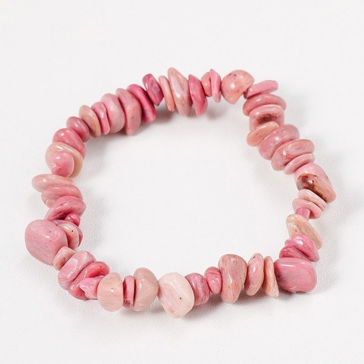 7 Chakra Irregular Chips Gemstone Beads Stretch Bracelets