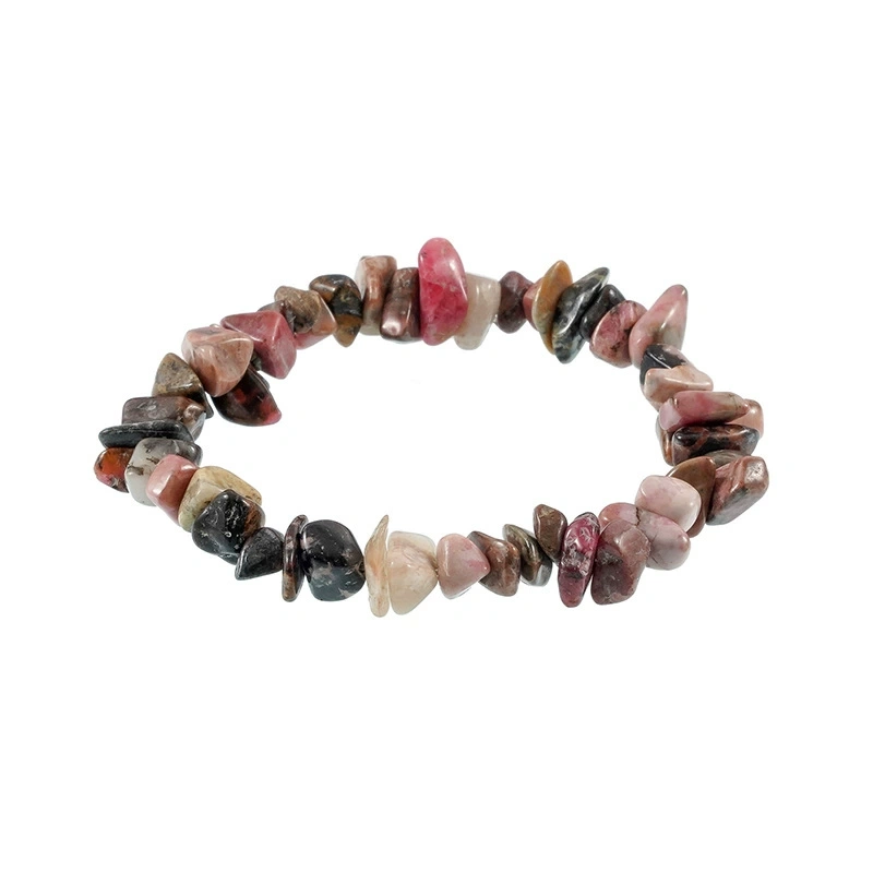 Assorted Irregular Chips Gemstone Beads Stretch Bracelets