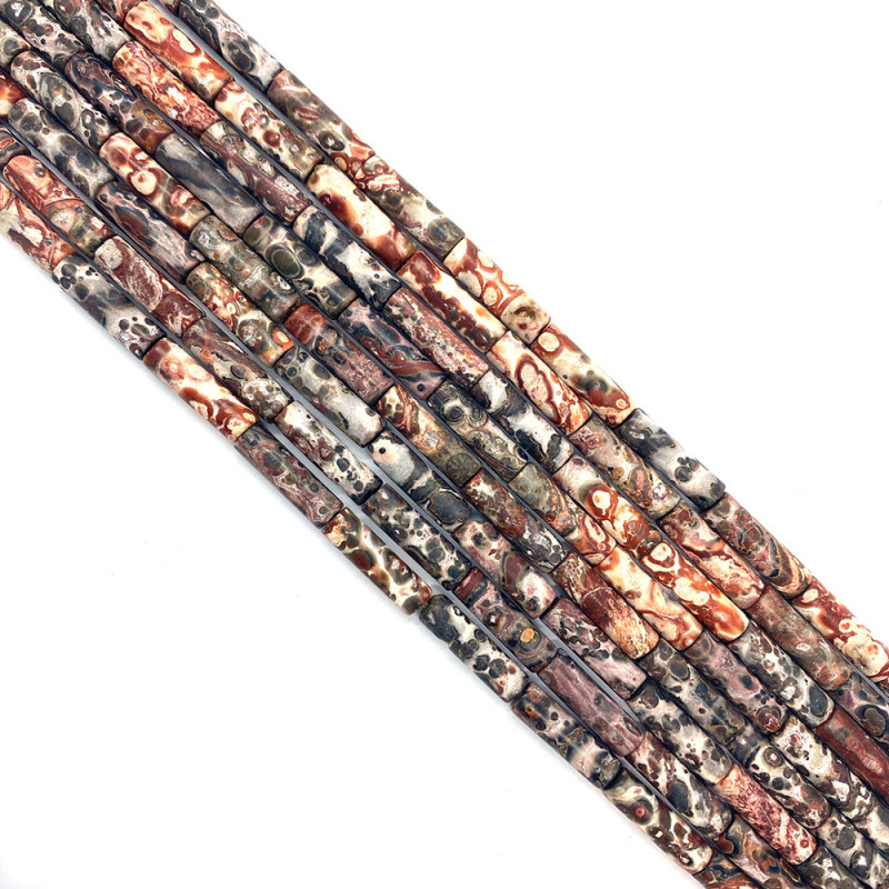 4x13MM Tube Cylinder Stone Beads for Making Jewelry