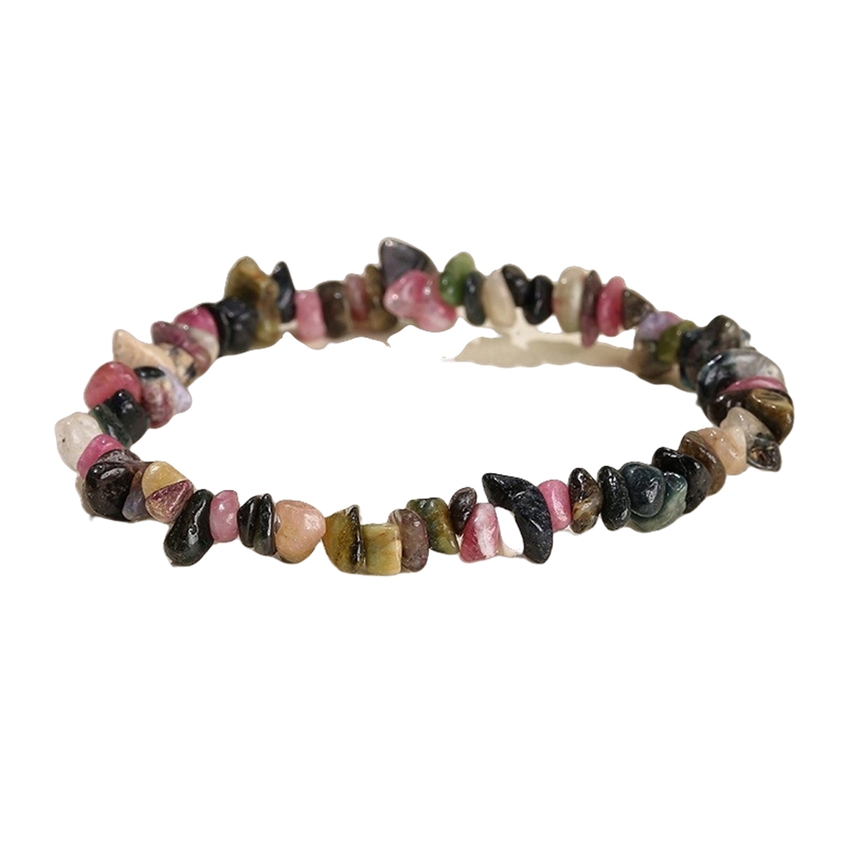 Assorted Irregular Chips Gemstone Beads Stretch Bracelets