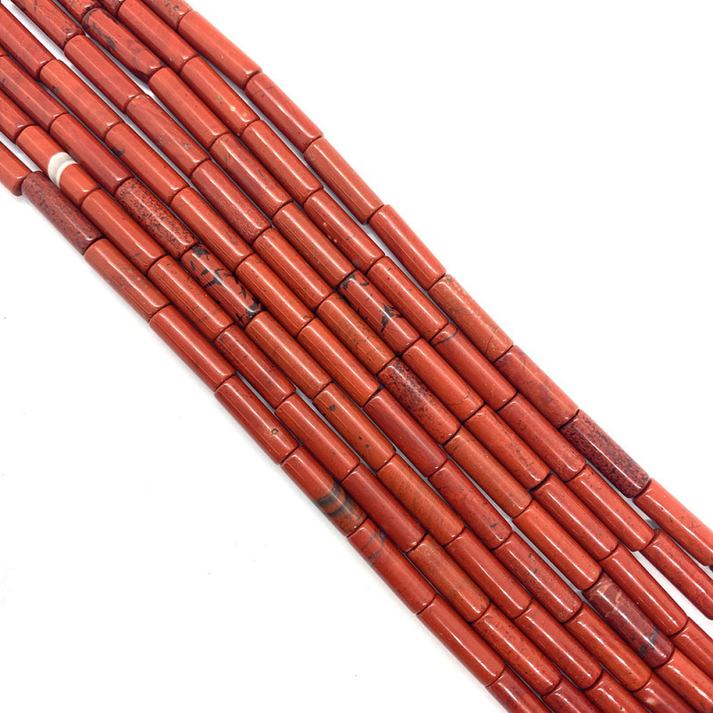 4x13MM Tube Cylinder Stone Beads for Making Jewelry
