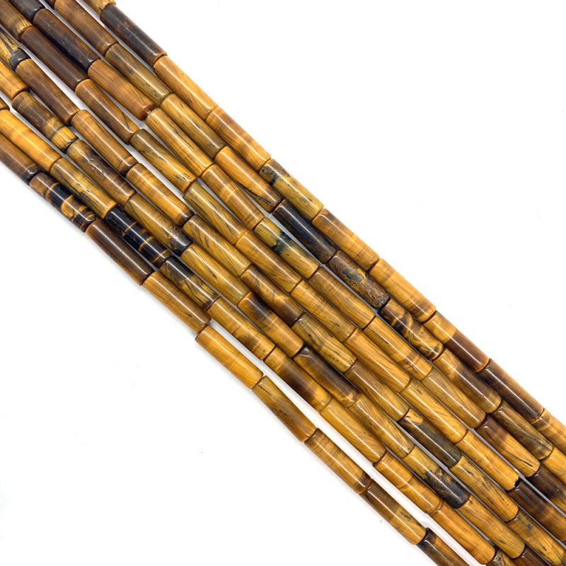 4x13MM Tube Cylinder Stone Beads for Making Jewelry