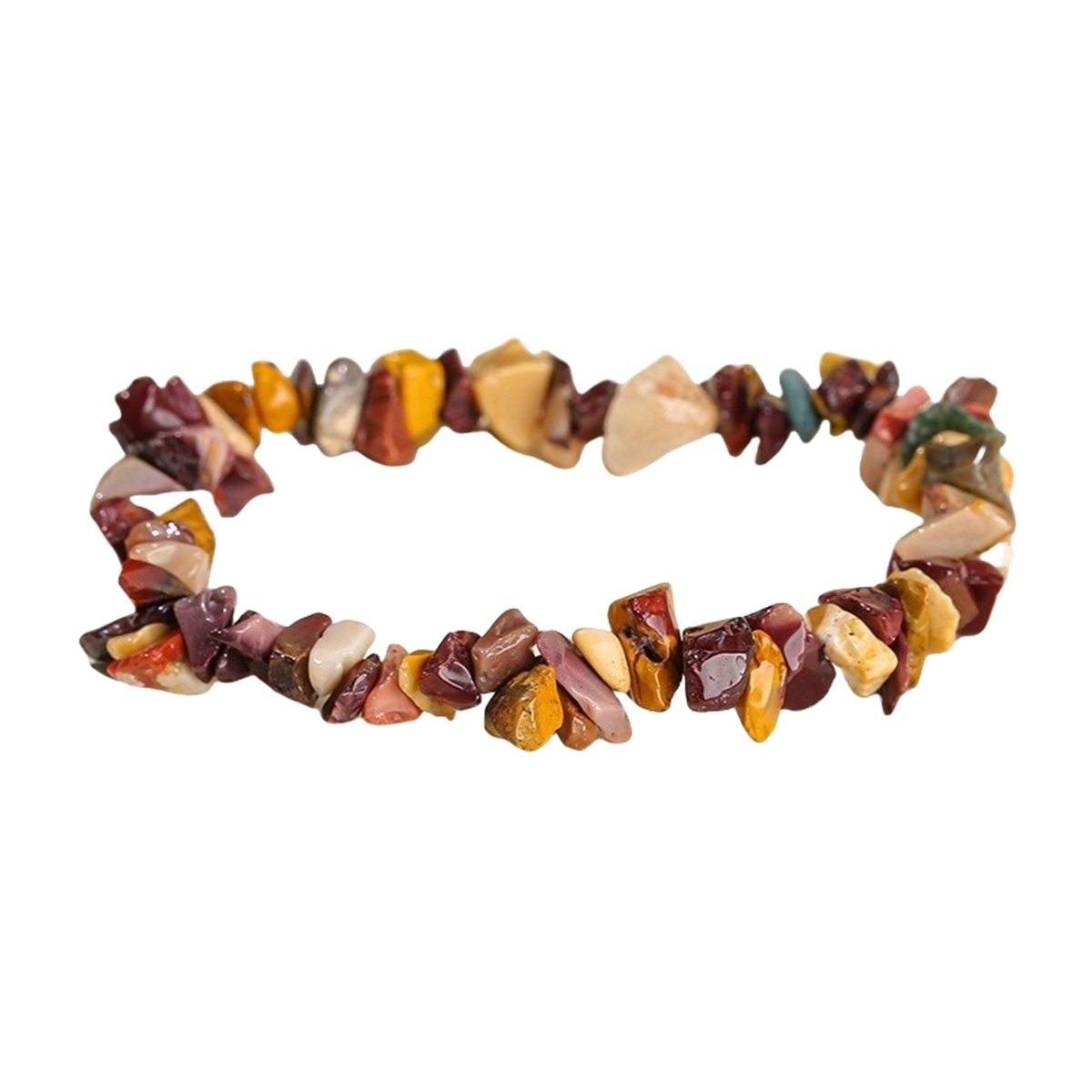 Irregular Chips Gemstone Beads Stretch Bracelets