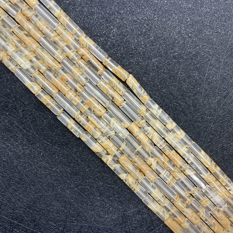 4x13MM Tube Cylinder Stone Beads for Making Jewelry