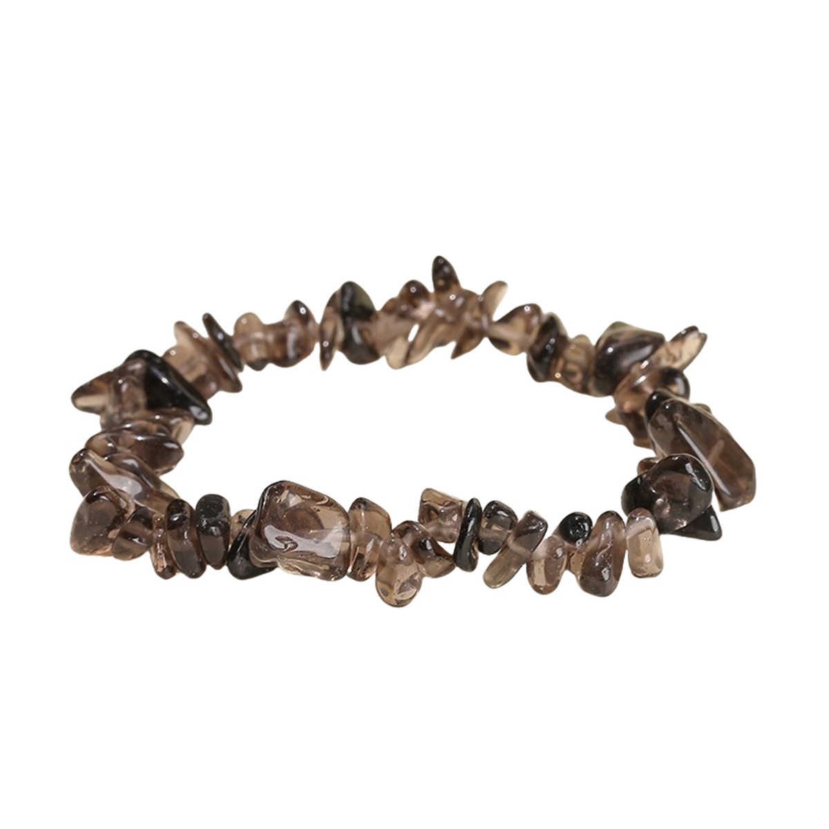 Assorted Irregular Chips Gemstone Beads Stretch Bracelets