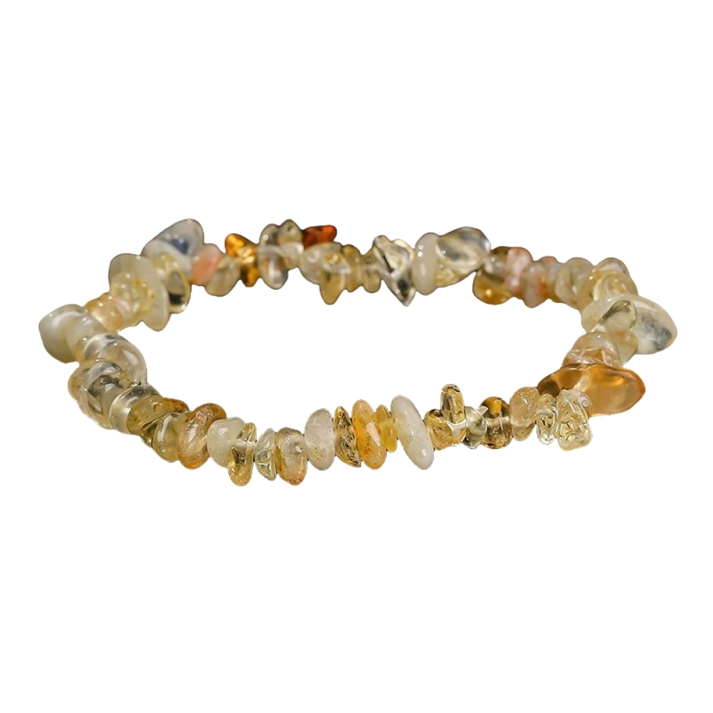7 Chakra Irregular Chips Gemstone Beads Stretch Bracelets