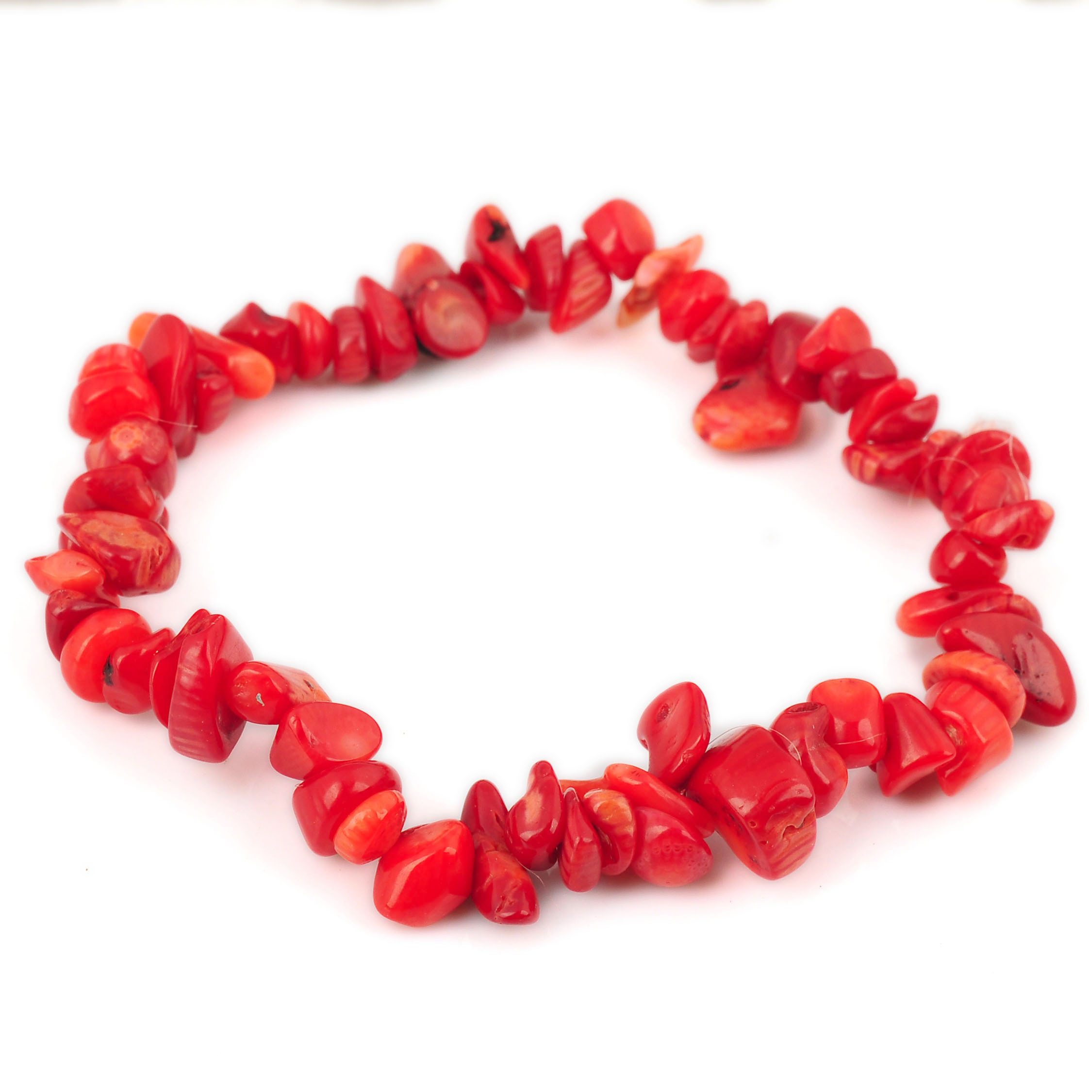 Irregular Chips Gemstone Beads Stretch Bracelets