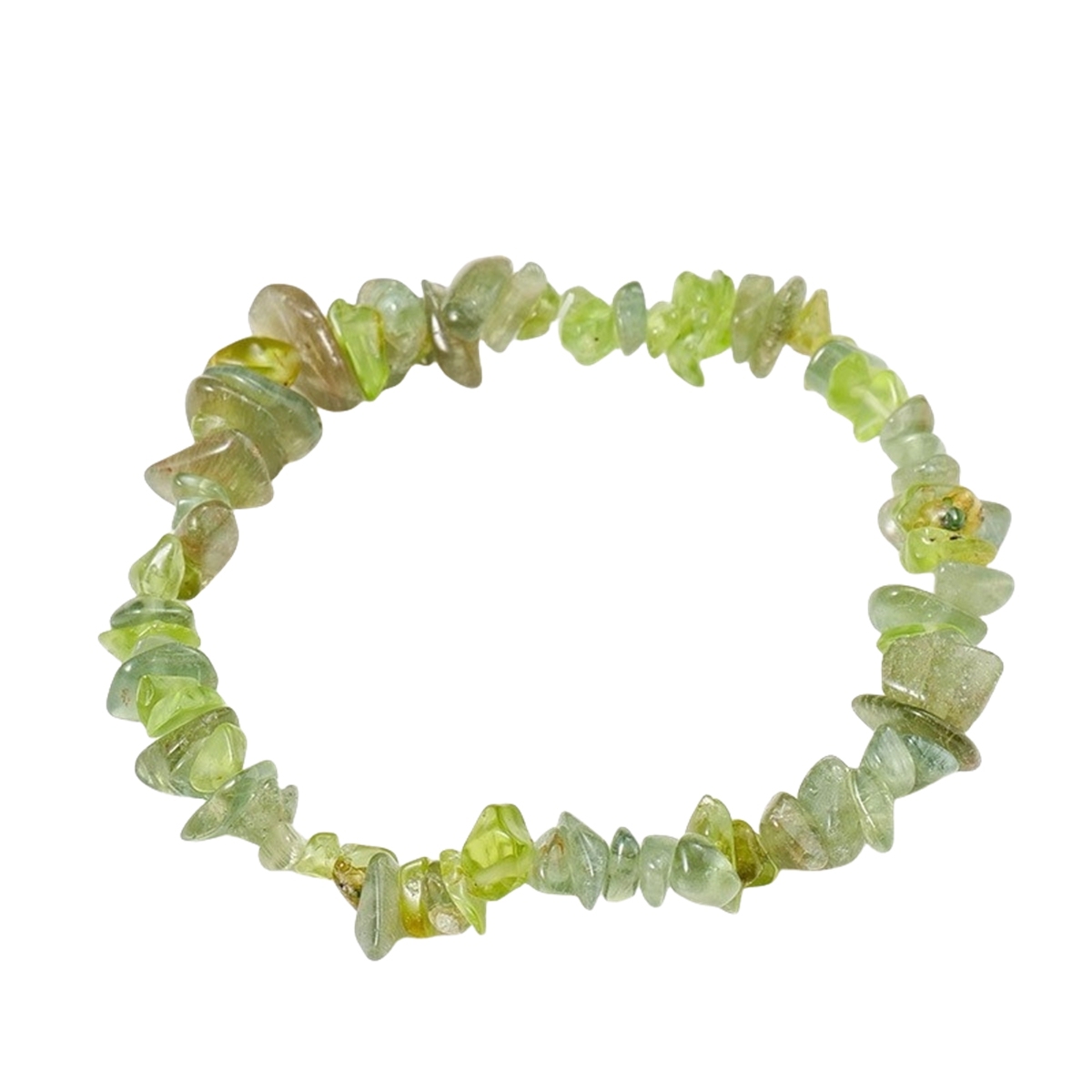 Assorted Irregular Chips Gemstone Beads Stretch Bracelets